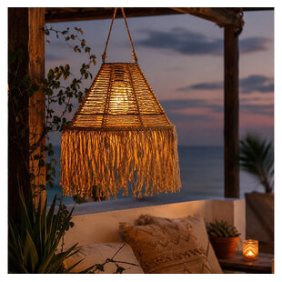 Hanglamp Lantaarn LED solar Tobias