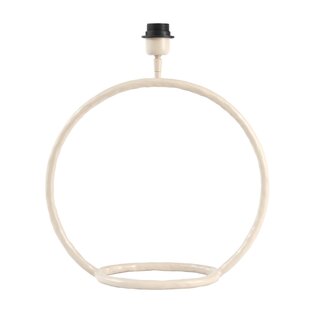 Lampvoet 39x15x39,5 cm ELIORO creme