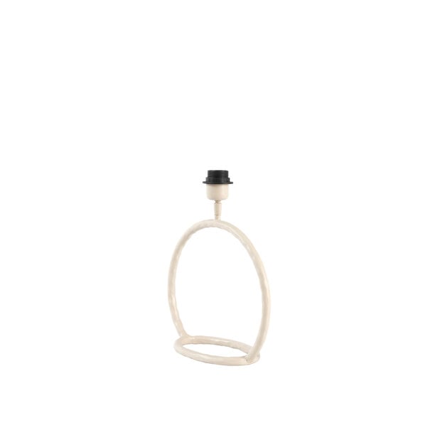 Light en Living Lampvoet 29,5x13x29 cm ELIORO mat creme