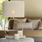 Lampvoet 39x15x39,5 cm ELIORO zand