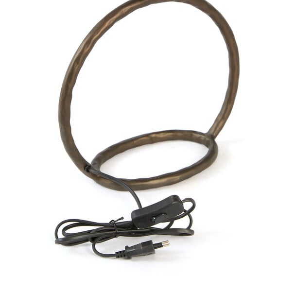 Light en Living Lampvoet 29,5x13x29 cm ELIORO mat bruin-brons