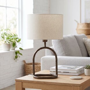 Lampvoet 20,5x12,5x29 cm ELIORA mat bruin-brons