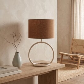 Lampvoet 29,5x13x29 cm ELIORO mat creme