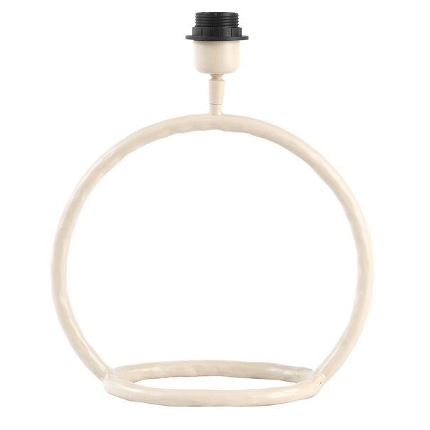 Light en Living Lampvoet 29,5x13x29 cm ELIORO mat creme