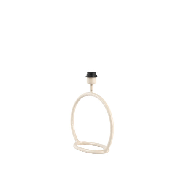 Light en Living Lampvoet 29,5x13x29 cm ELIORO mat creme