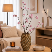 Kunsttak Chrysanthemum santini lila -57 x 53 x 113 cm