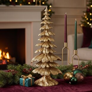 Ornament 20,5x14x51 cm TREE goud