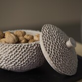 Deco box Ø19,5x16,5 cm COLDROS zand