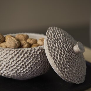 Deco box Ø19,5x16,5 cm COLDROS zand