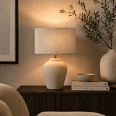 Kap ovaal recht smal 30-15-25 cm BRANDY beige