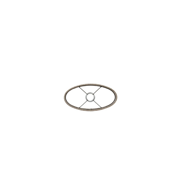 Light en Living Kap ovaal recht smal 30-15-25 cm BRANDY beige