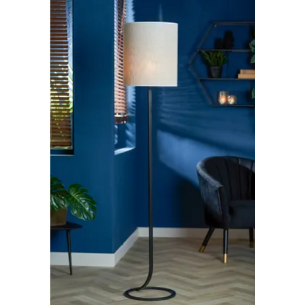 Light en Living Vloerlamp MAVEY Zwart Ø36x138 cm