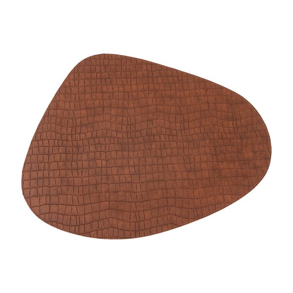 PTMD Placemat  Delcia Burgundy vegan leer