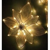 LED Decoratiebloem Madeline Crème – 36 x 40 cm