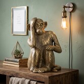Ornament Aap in antique brons finish