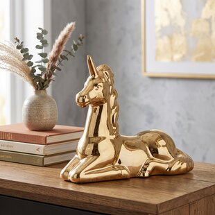 Unicorn Deco Object Goud