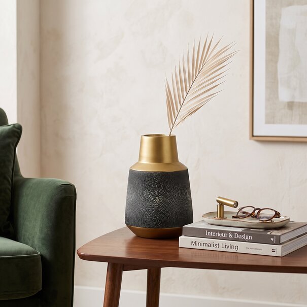 Richmond Interiors Vaas Hugo goud - Richmond Interiors
