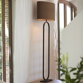 Vloerlamp JAMIRI Mat Zwart 142 cm