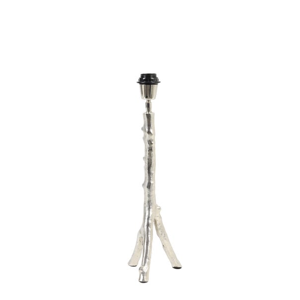 Light en Living Lampvoet 16,5x14,5x45 cm GUBA nikkel