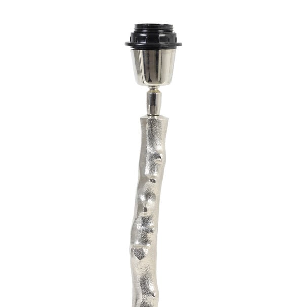 Light en Living Lampvoet 16,5x14,5x45 cm GUBA nikkel