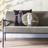 Coco Kussen Fluweel Ash 50x50