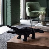 Richmond Interiors Krokodil Crocky zwart medium