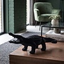 Richmond Interiors Krokodil Crocky zwart medium