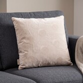 Riv Kussen Fluweel Biscuit 45x45cm