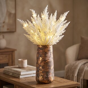 Astilbe boeket met LED verlichting wit
