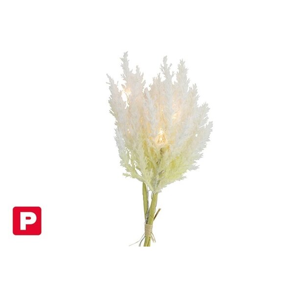 Countryfield Astilbe boeket met LED verlichting wit - Sfeervolle kunstbloemen