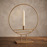 Kandelaar 44,5x8x27 cm HOOP goud