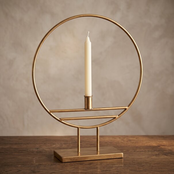 Parlane Kandelaar 44,5x8x27 cm HOOP goud