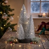 Kerstboom Oscar zilver