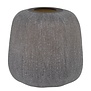 Vaas Ø23x24 cm PACENGO donker bruin van Light & Living