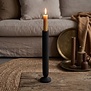 Candle holder Squand large - black