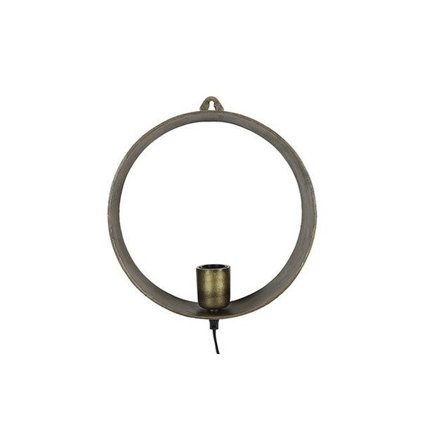 Countryfield Wandlamp E27 Largo M messing - Stijlvolle Design Wandverlichting