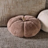 Pumpkin Faux Fur Box kussen S