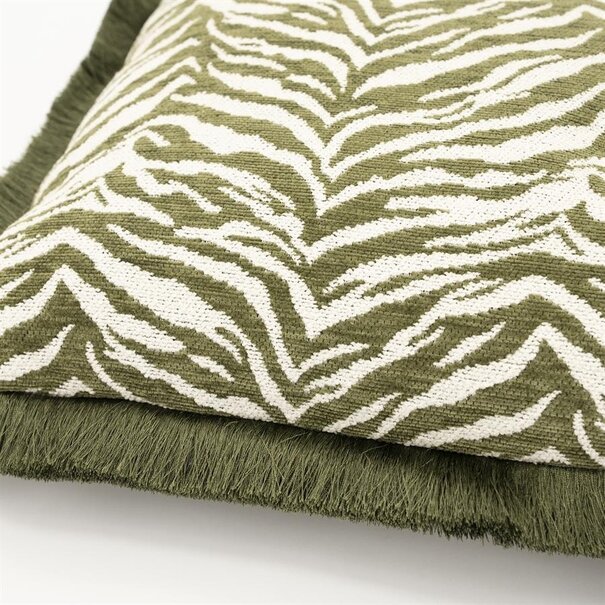 By Boo Kussen Tigra 40x60 cm - groen