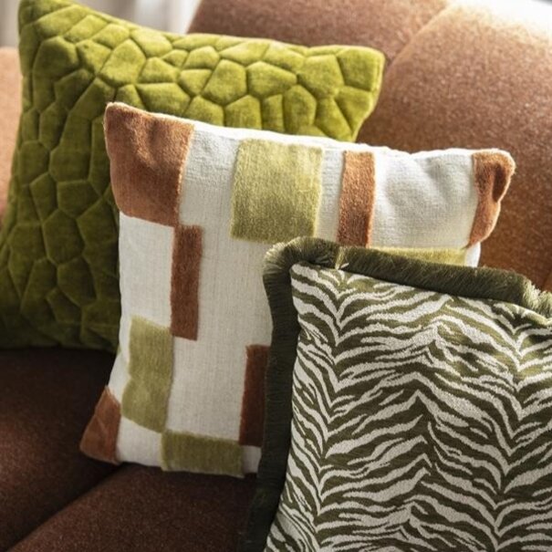 By Boo Kussen Stitch - groen