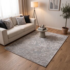 Vloerkleed Faune 160x230 cm - Grijs