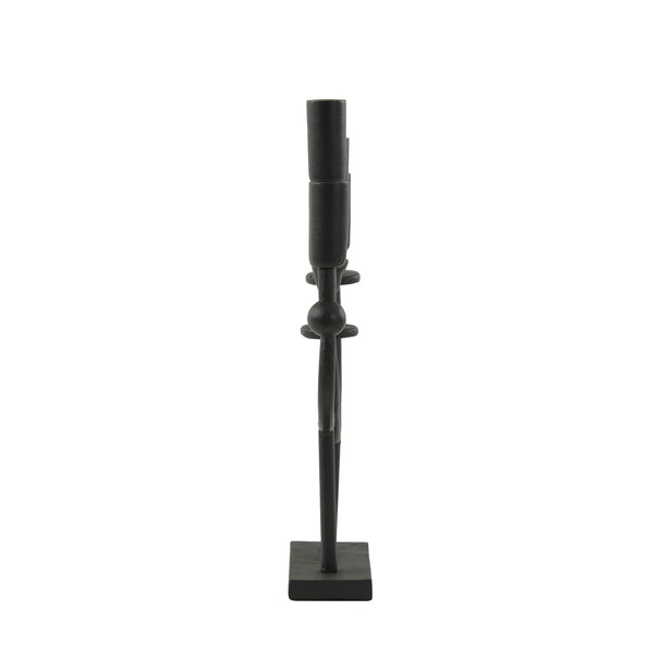 Light en Living Kandelaar 4L 23x6x39 cm NIMARI mat  zwart