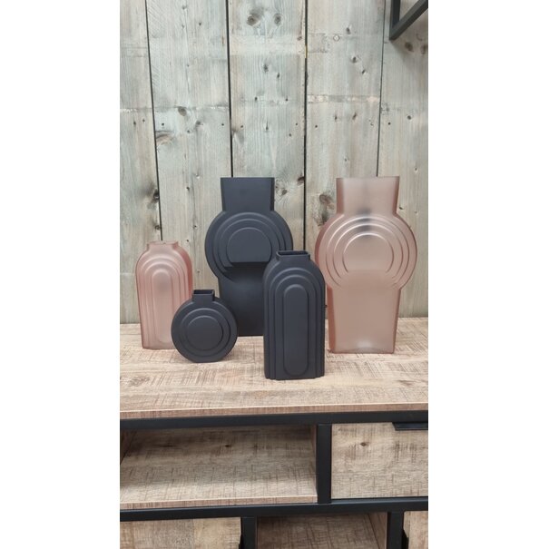 Countryfield Vaas Paige Zwart No. 2 - Stijlvolle Design Vaas