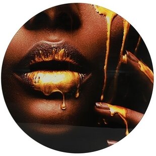 Schilderij Chanel L zwart/goud