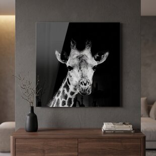 Schilderij Mocambo zwart vierkant