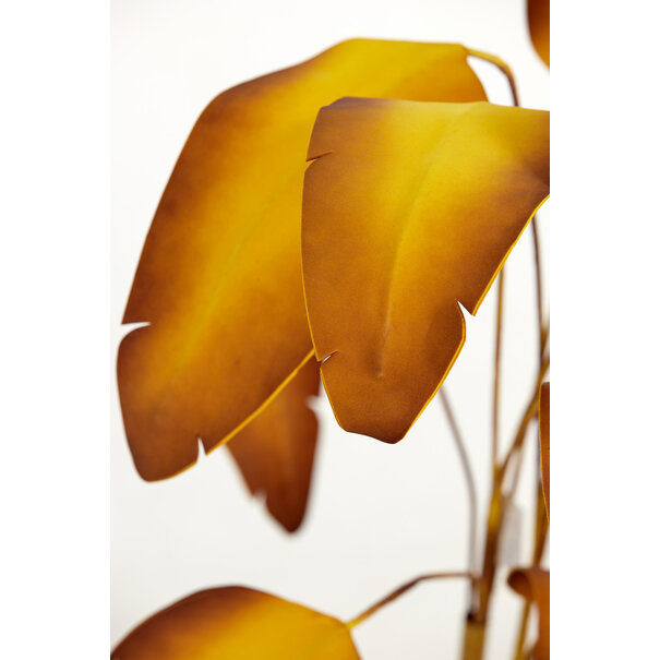 Parlane Ornament in pot Strelitzia Goud-Bruin+Zwart - 110 cm
