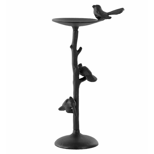 Light en Living Kandelaar BIRD mat zwart 17,5x11,5x34,5 cm