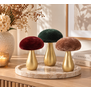 Fluwelen Paddenstoel Marin L - Diverse kleuren