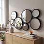 Present Time Spiegel Wall Art Zwart - 90 cm
