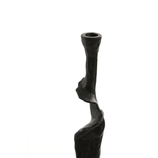 Light en Living Kandelaar TALOKA mat zwart Ø11x54 cm van Light&Living