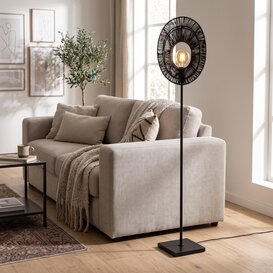 Vloerlamp Ovo - Zwart